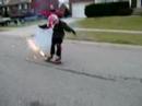 Raketenskateboard