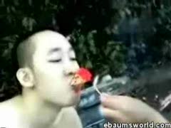Brennende Streichh�lzer