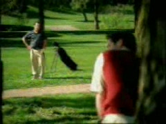Die Gefahr beim Golf spielen