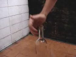 Korken in der Flasche
