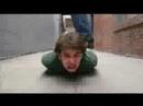 Menschliches Skateboard