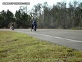 Motorradstunt