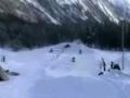 Snowmobilunfall